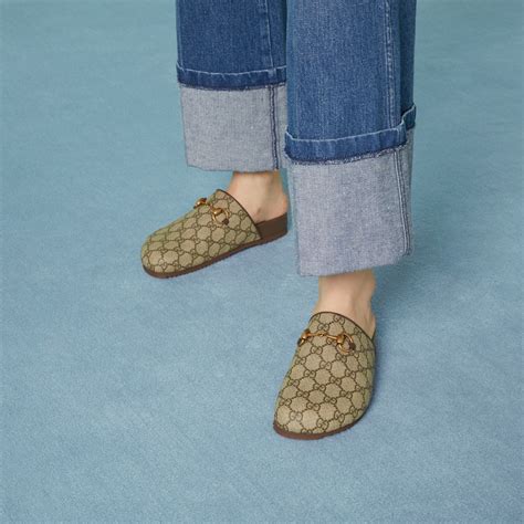 gucci slipper mit fell|Slipper für Damen von Gucci .